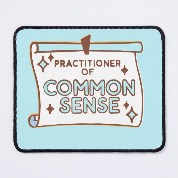 Item preview, Practitioner of Common Sense designed and sold by HerbalBlue.