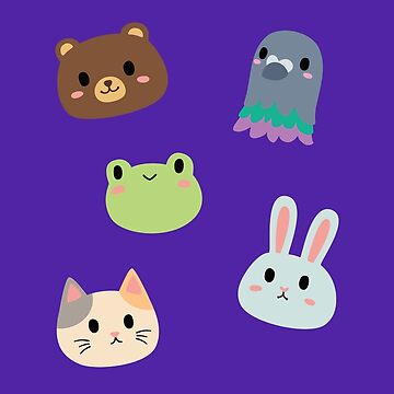 Artwork thumbnail, Cute Animals Pack by ElectricFangs
