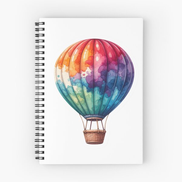 Item preview,  Colorful Hot Air Balloon Stickers designed and sold by mymagicstoreus.