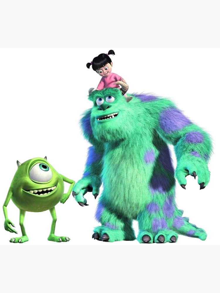 sully, mike and boo Poster