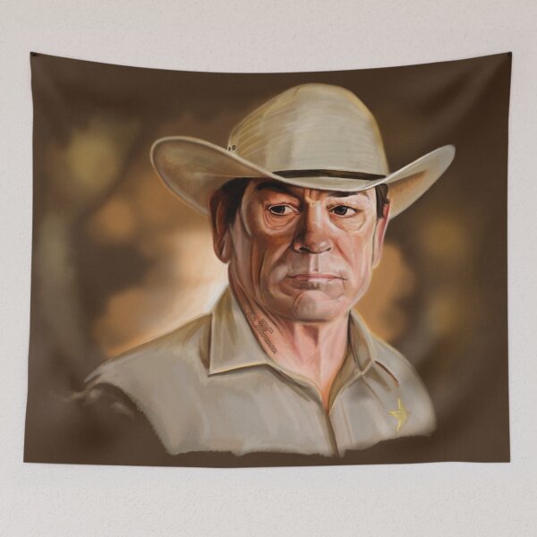 Item preview, No Country For Old Men Malerei 1 of 2 designed and sold by AK-Hevonen.
