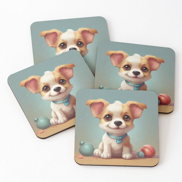 Artikelvorschau, Hundeillustration entworfen und verkauft von TheDuckStoreBR.