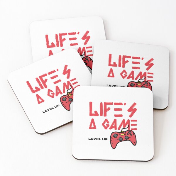 Item preview, Life's a Game, Level Up designed and sold by APACreative.