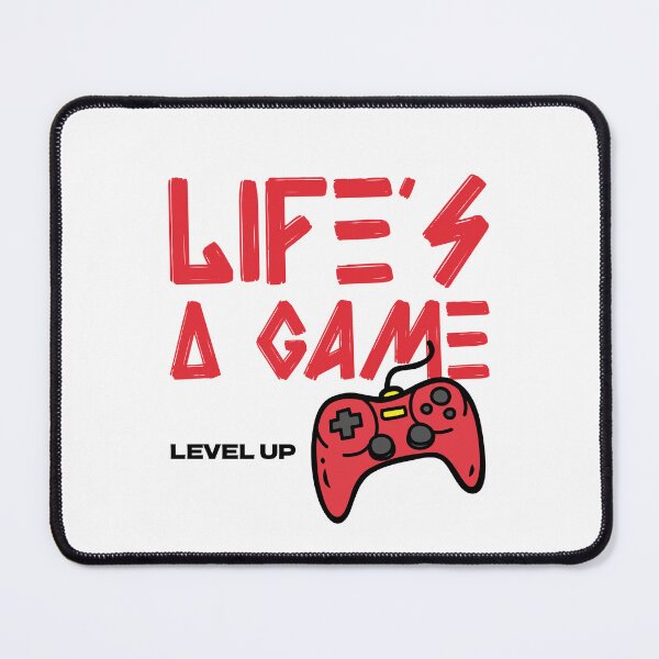 Item preview, Life's a Game, Level Up designed and sold by APACreative.