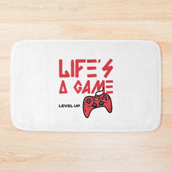 Item preview, Life's a Game, Level Up designed and sold by APACreative.