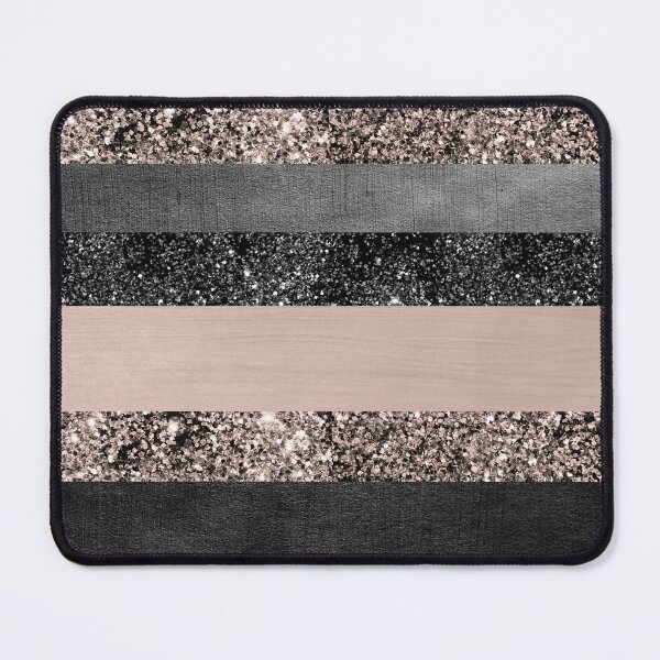 Item preview, Blush Glam Stripes #2 (Photo of Glitter Only - Not Reflective) designed and sold by Anita's & Bella's Art.