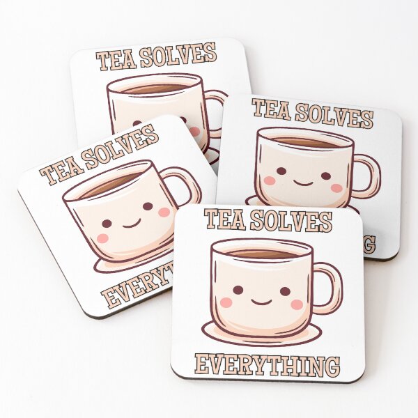 Item preview, Tea Solves Everything !! Funny Quote Magnets designed and sold by CornerStore007.