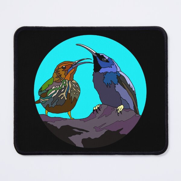 Item preview, Purple Honeycreeper Female and Male | Gift for Lover of Honeycreepers designed and sold by Marian Murdoch.