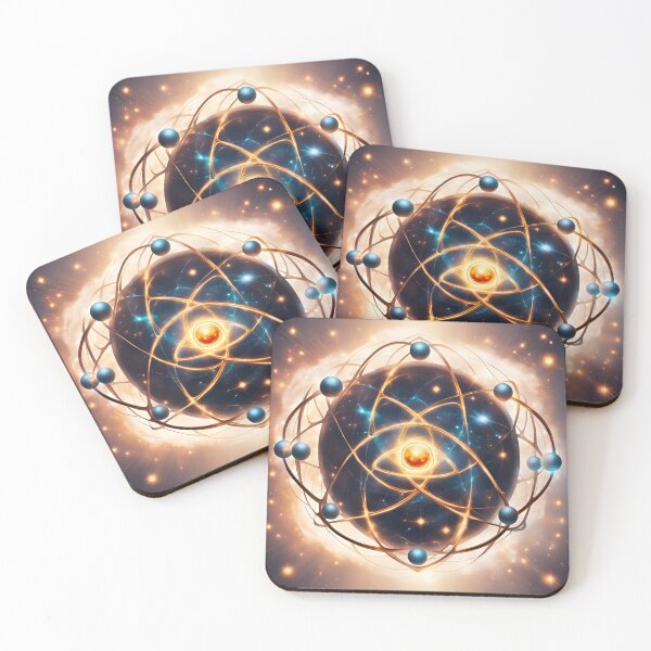 Item preview, Radiant Atom Symbol Illustration  designed and sold by simaso.