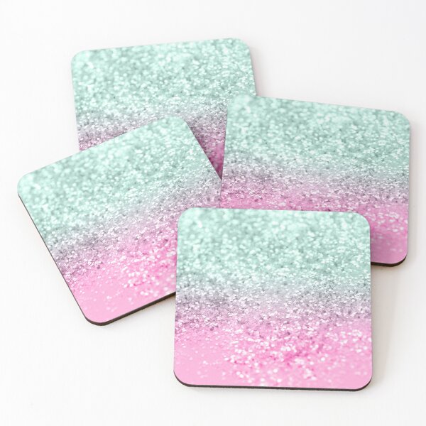 Item preview, Pink Mint Mermaid Girls Glam #1 (Photo of Glitter Only - Not Reflective) designed and sold by Anita's & Bella's Art.