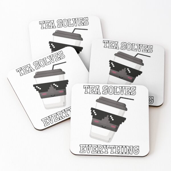 Item preview, Tea Solves Everything !! Funny Quote Magnets designed and sold by CornerStore007.
