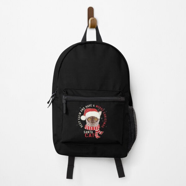 Item preview, Keep Calm and Have a Merry Christmas - Santa Cat designed and sold by LazyCaat.
