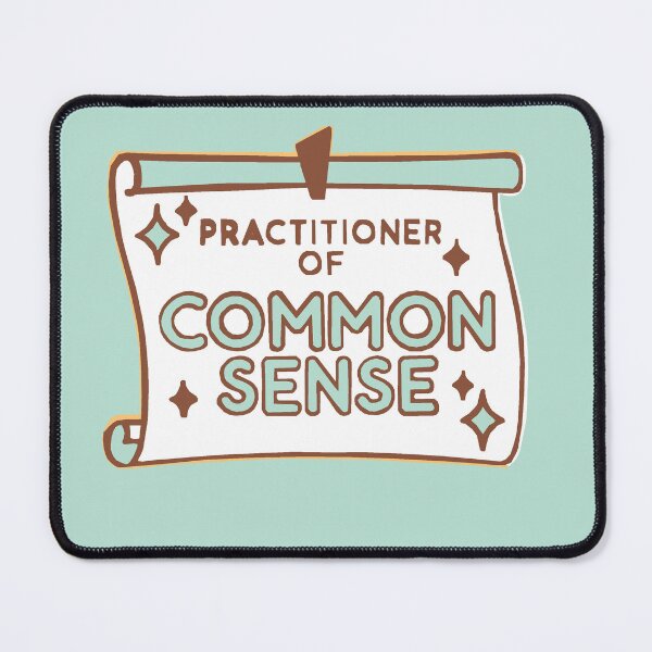 Item preview, Practitioner of Common Sense-Mint Green designed and sold by HerbalBlue.