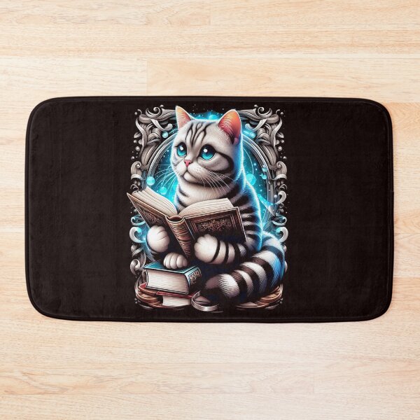 Item preview, Cat Reading book,nerdy designed and sold by GLORY-LIFE.
