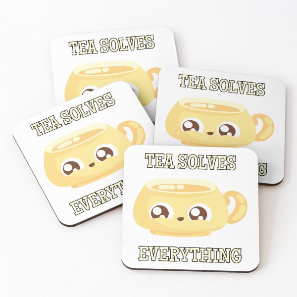 Item preview, Tea Solves Everything !! Funny Quote Magnets designed and sold by CornerStore007.
