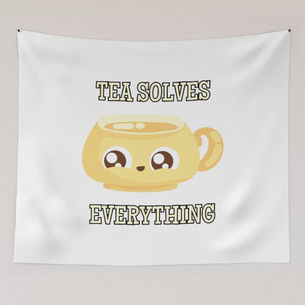 Item preview, Tea Solves Everything !! Funny Quote Magnets designed and sold by CornerStore007.