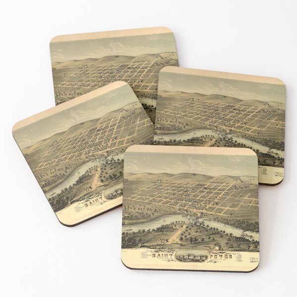 Item preview, Saint Peter, Minnesota (1870) designed and sold by allhistory.
