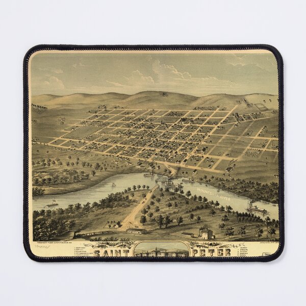 Item preview, Saint Peter, Minnesota (1870) designed and sold by allhistory.