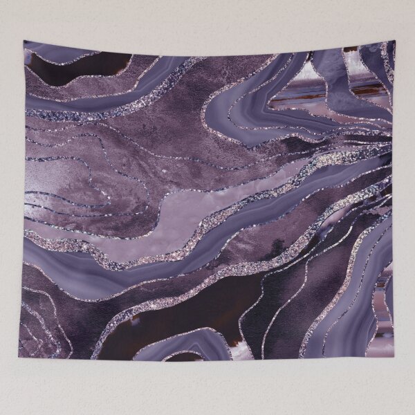Item preview, Lavender Mauve Agate Glam #1 (Photo of Glitter Only - Not Reflective) designed and sold by Anita's & Bella's Art.