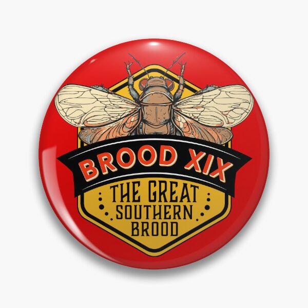 Item preview, Cicadas Brood XIX The Great Southern Brood designed and sold by AntiqueImages.