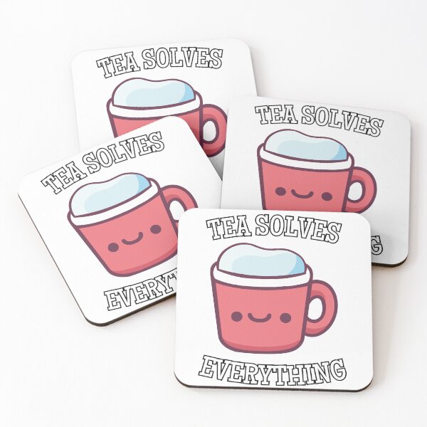 Item preview, Tea Solves Everything !! Funny Quote Magnets designed and sold by CornerStore007.
