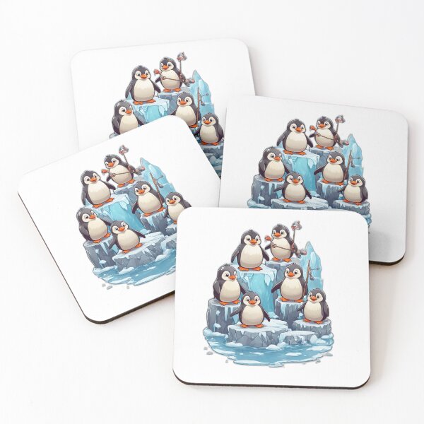 Item preview, ChillCatch: Penguin Paradise T-Shirt Designs designed and sold by artistmagicshop.