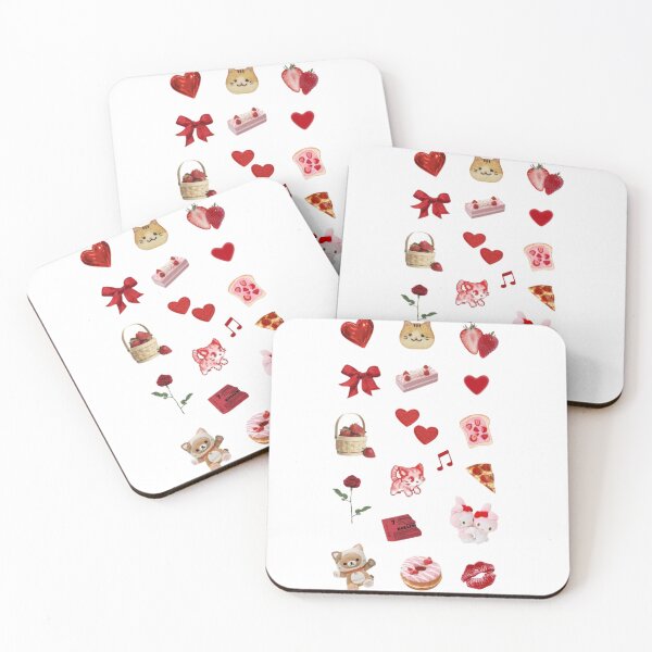 Item preview, Red journal set designed and sold by ItGirlTheraphy.