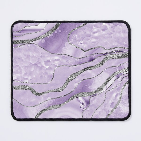 Item preview, Lavender Agate Silver Glam #1 (Photo of Glitter Only - Not Reflective) designed and sold by Anita's & Bella's Art.