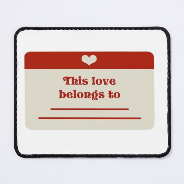 Item preview, This love belongs to ..... designed and sold by ItGirlTheraphy.