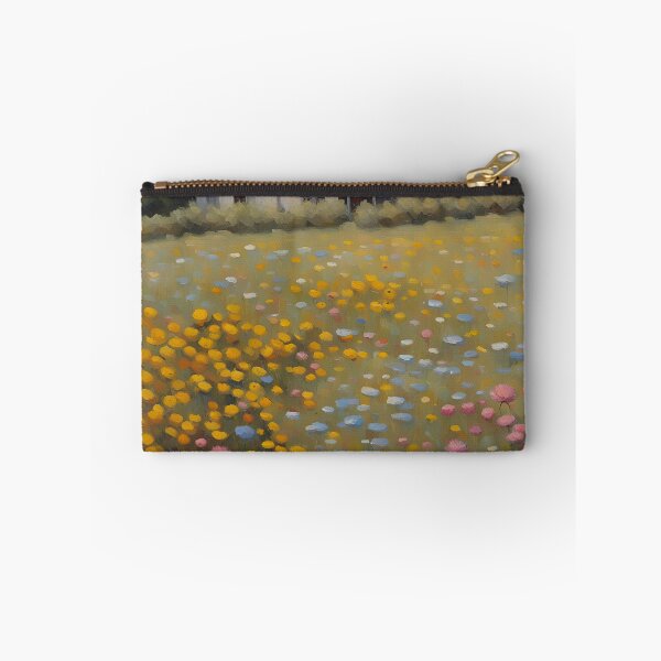 Item preview, Wildflower Field Landscape Painting - Farmhouse Decor designed and sold by JM-ESTONIA.
