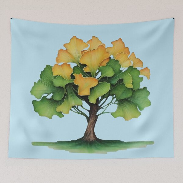 Item preview, Ginkgo Tree designed and sold by MyTshirtArt.