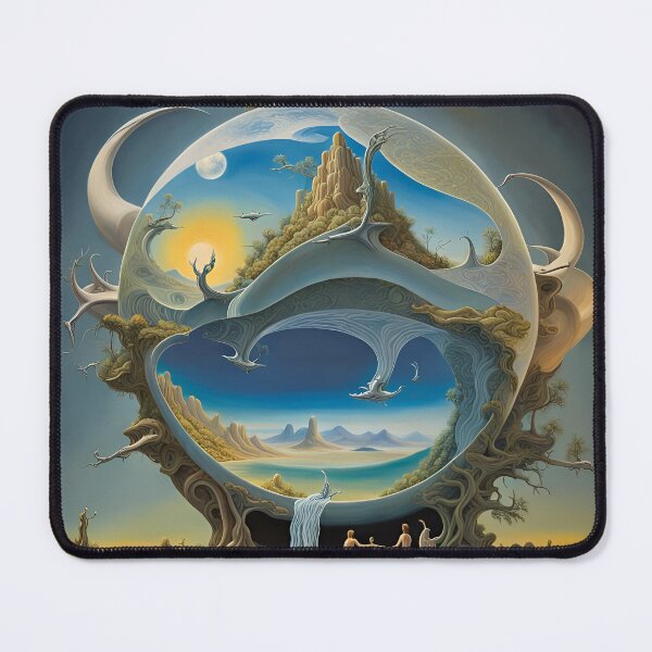 Item preview, Harmony of Elements Landscape T-Shirt designed and sold by artmanikin.