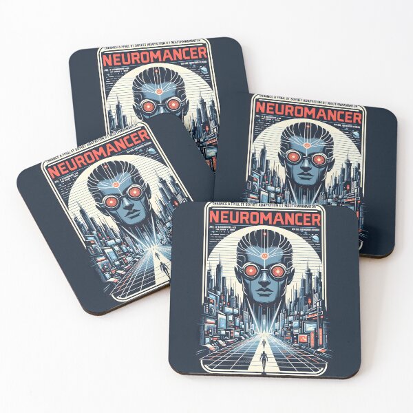 Item preview, Neuromancer Vintage Communist Poster V2 designed and sold by Sovietmovies.