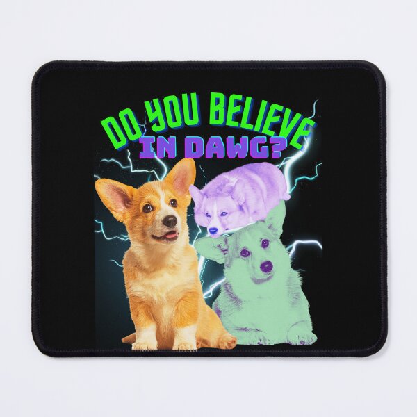 Item preview, 90 Bootleg Corgie Funny Retro Style designed and sold by CyberArtistOne.