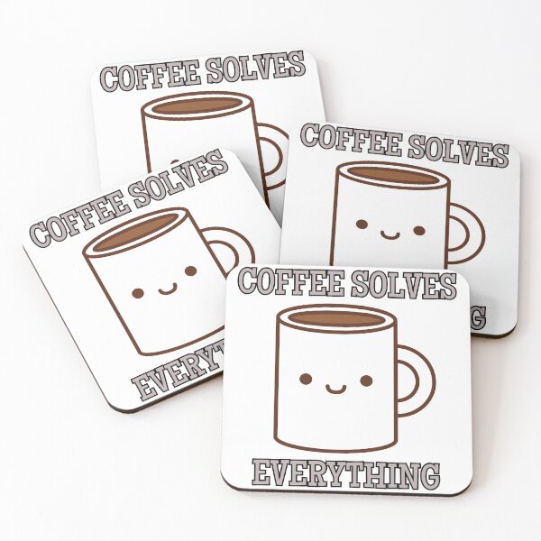 Item preview, Coffee Solves Everything !! Funny Quote Magnets designed and sold by CornerStore007.