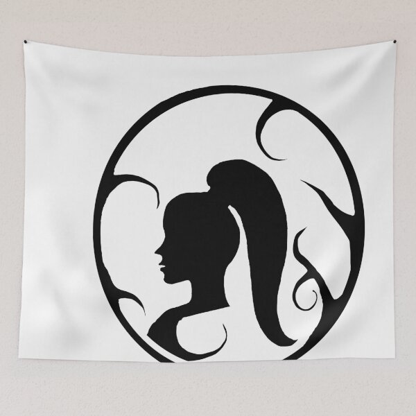 Item preview, girl with high ponytail 2 designed and sold by paintingshouse0.