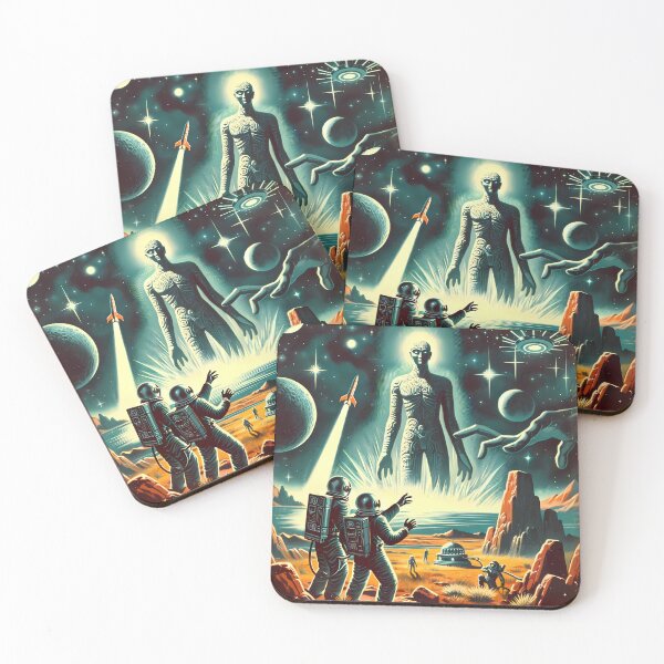 Item preview, Mysterious Alien Encounter designed and sold by LivingArtClips.