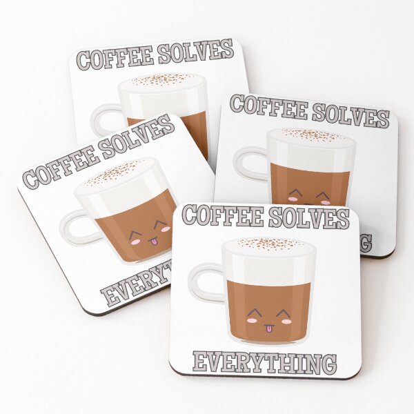 Item preview, Coffee Solves Everything !! Funny Quote Magnets designed and sold by CornerStore007.