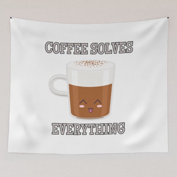 Item preview, Coffee Solves Everything !! Funny Quote Magnets designed and sold by CornerStore007.