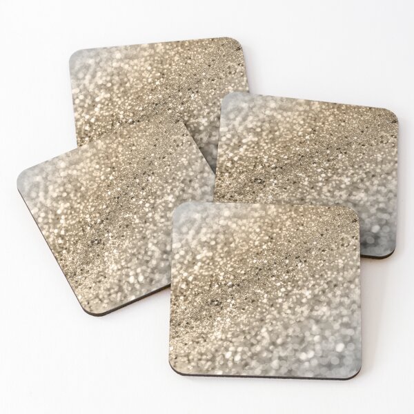 Item preview, Gold Silver Bokeh Glam #1 (Photo of Glitter Only - Not Reflective) designed and sold by Anita's & Bella's Art.