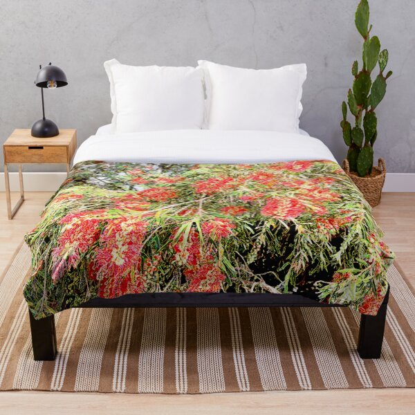 Item preview, THE BIG RED BOTTLEBRUSH BUSH designed and sold by CHOCOLATESCORPI.