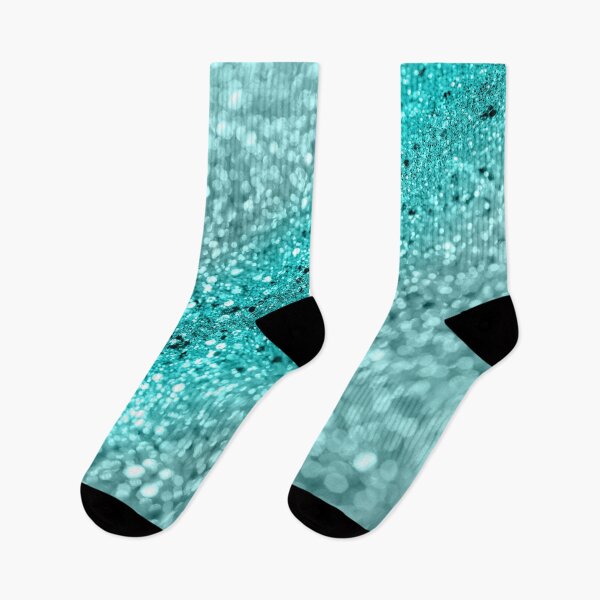 Item preview, Aqua Ocean Bokeh Glam #1 (Photo of Glitter Only - Not Reflective) designed and sold by Anita's & Bella's Art.