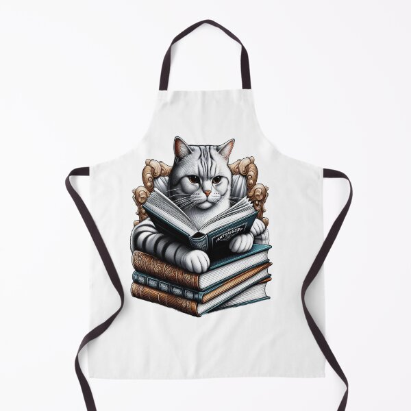 Item preview, Cat Reading book,nerdy designed and sold by GLORY-LIFE.