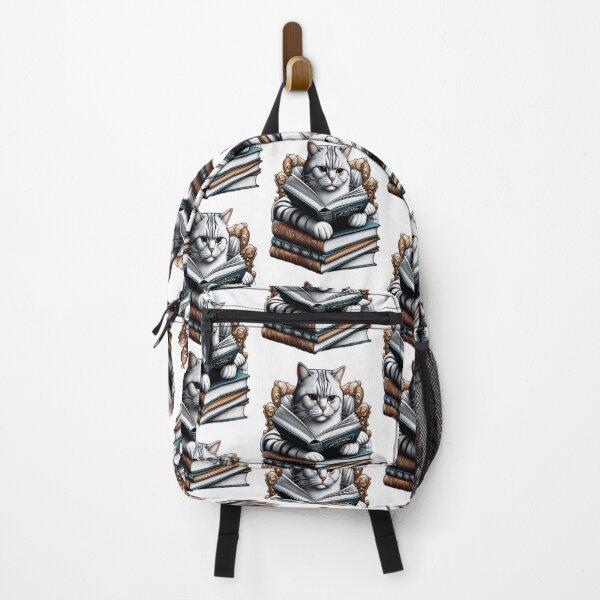 Item preview, Cat Reading book,nerdy designed and sold by GLORY-LIFE.