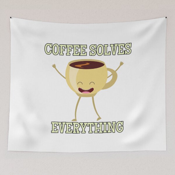 Item preview, Coffee Solves Everything !! Funny Quote Magnets designed and sold by CornerStore007.