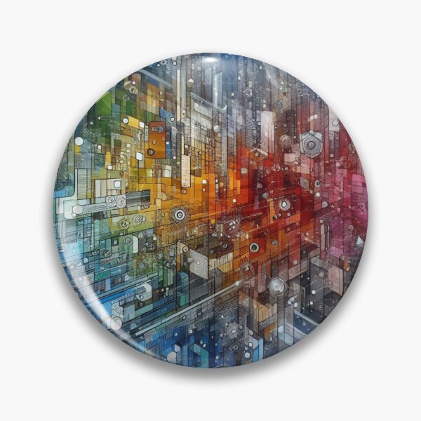 Item preview, Explosion of the Digital City designed and sold by Lyavalio.