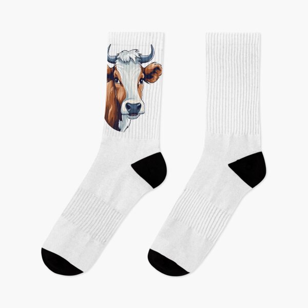 Item preview, Cartoon Style Cow, Logo, Sticker, Wall arts, Art Prints and More designed and sold by Kevin Lou.