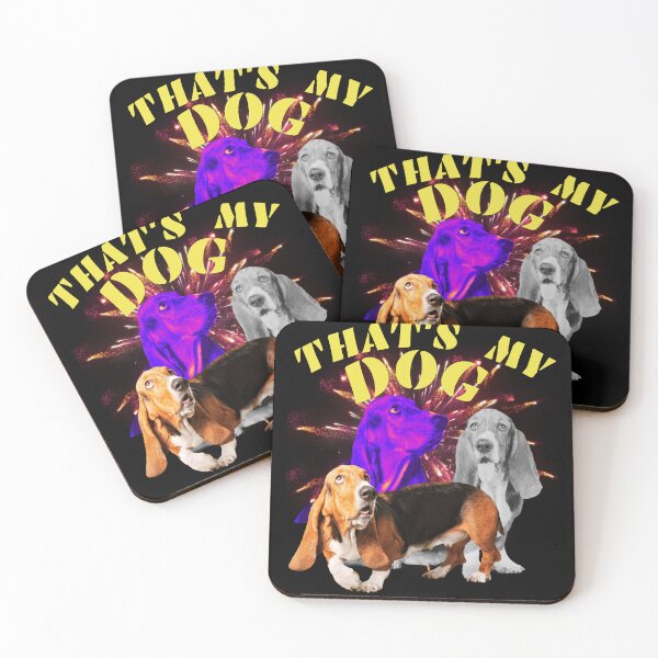 Item preview,  90 Bootleg Basset Hund Funny Retro Style designed and sold by CyberArtistOne.