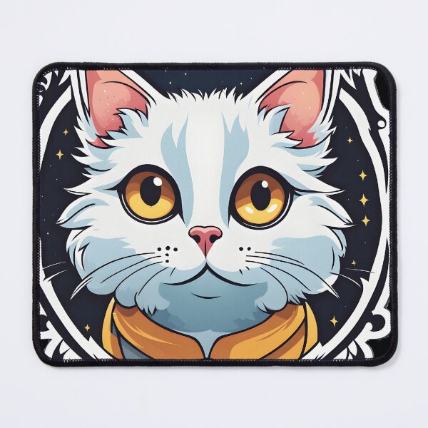 Item preview, Cat with Golden Collar designed and sold by Raging Woody Designs.