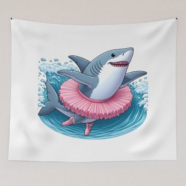 Item preview, Fin-tastic Pirouette: A Ballet of Laughter Beneath the Waves designed and sold by AI-Only Creations.